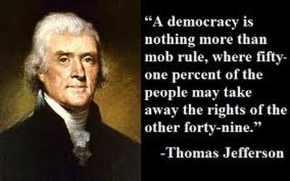 a republic vs democracy